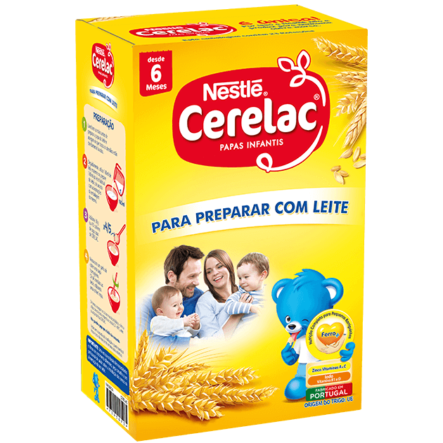 Cerelac para preparar com leite 600g