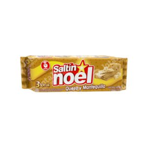 Saltin Noel Queso y Mantequilla 385gr