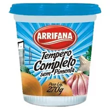 Arrifana Tempero Completo Sem Pimenta 270gr