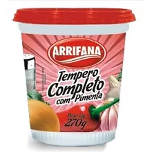 Arrifana Tempero Completa Com pimenta 270gr