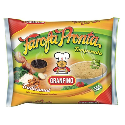 Granfino Farofa Pronta Temperada 500g